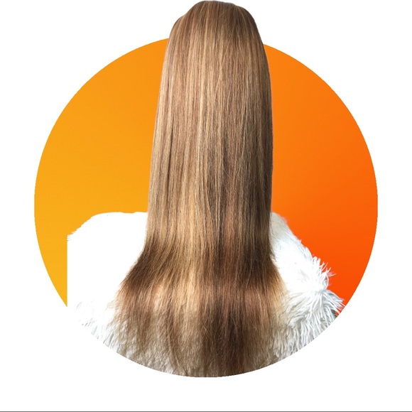 100% human hair head band wig thick density main image 6